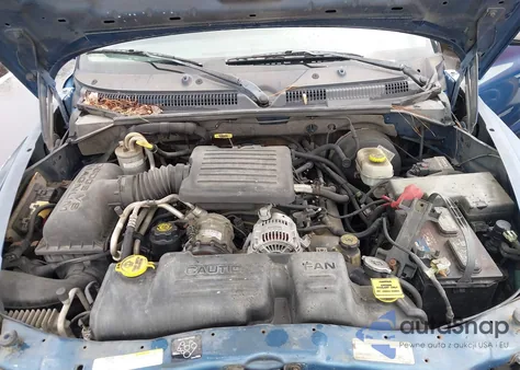 2002 Dodge Dakota Sport from USA, damaged, VIN 1B7HL38N32S624667